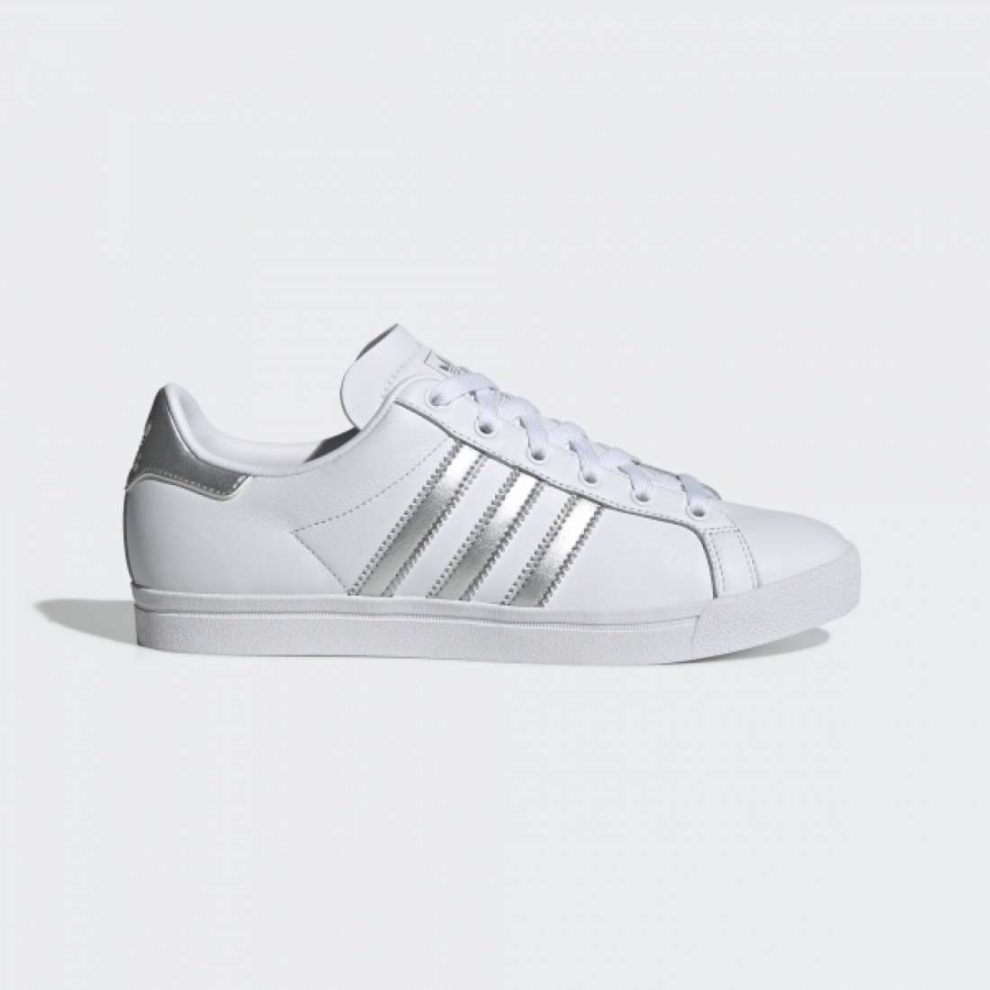 ADIDAS COAST STAR CLOUD WHITE / SILVER METALLIC / CORE BLACK