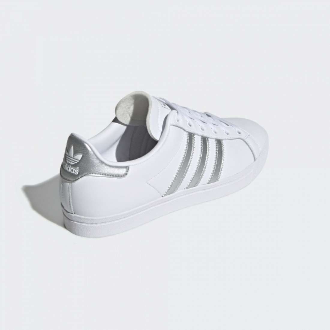 ADIDAS COAST STAR CLOUD WHITE / SILVER METALLIC / CORE BLACK