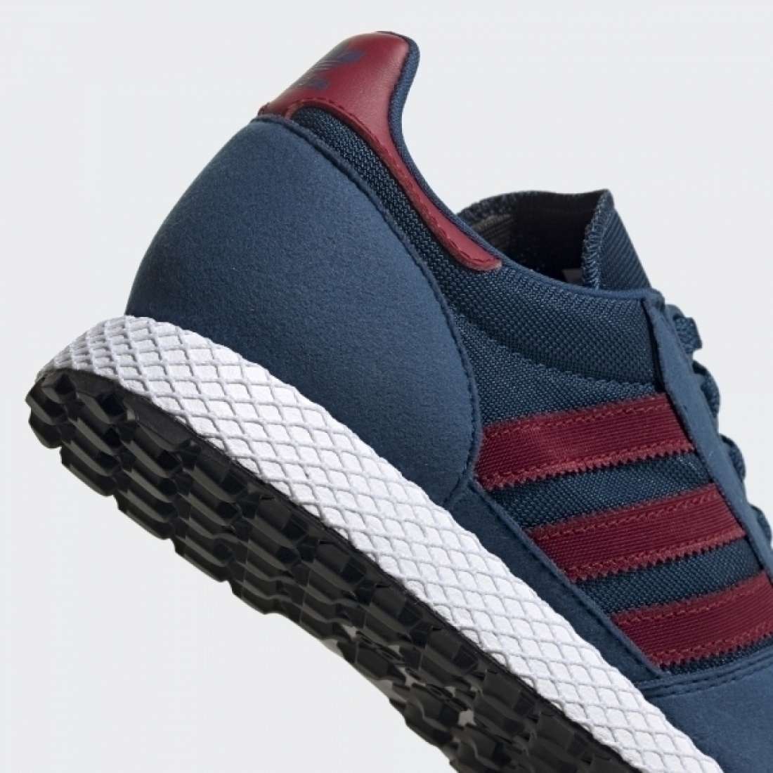 ADIDAS FOREST GROVE J NAVY/RED