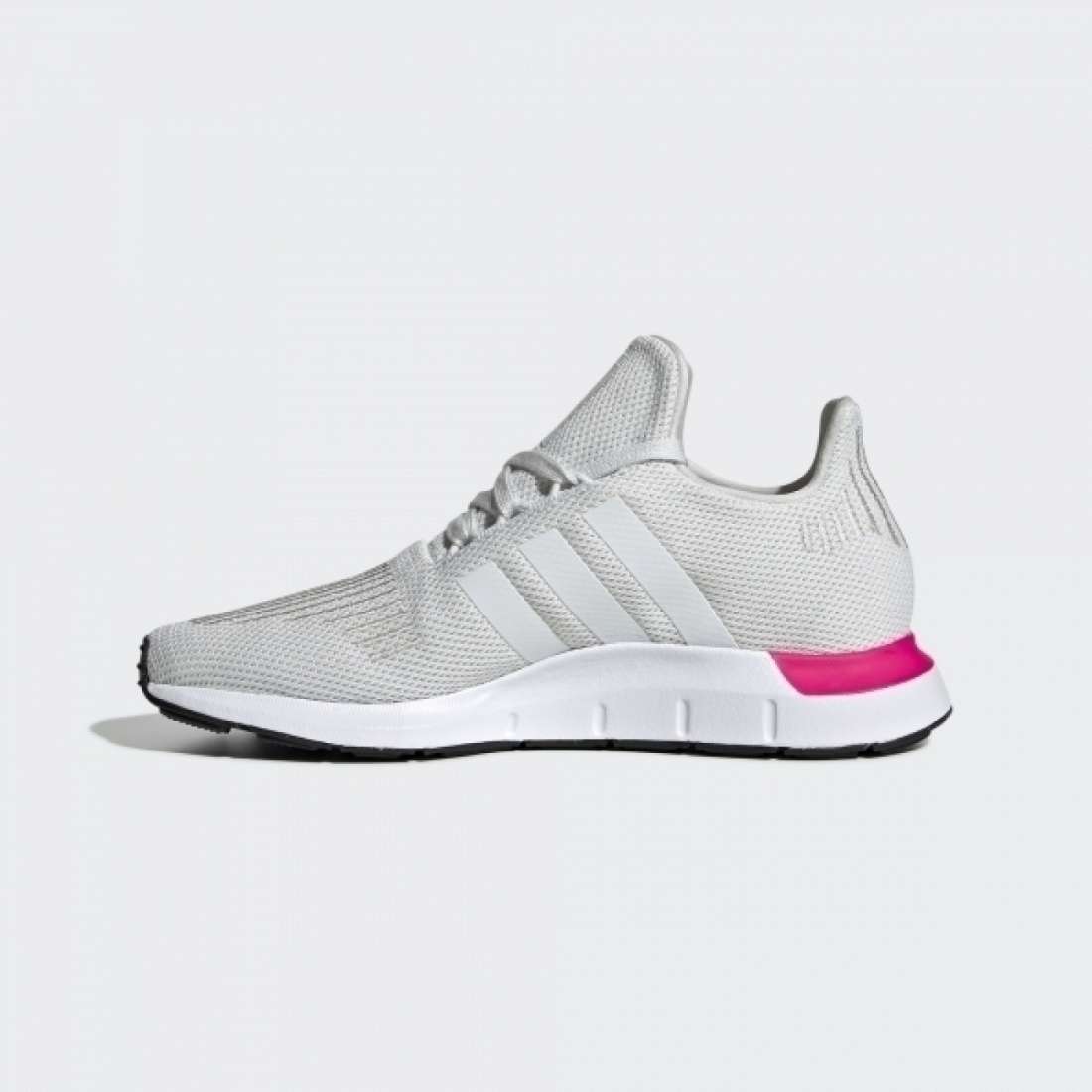 ADIDAS SWIFT RUN J CRYSTAL WHITE / CORE BLACK