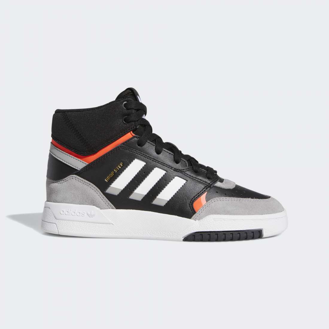 ADIDAS DROP STEP J BLACK/GREY