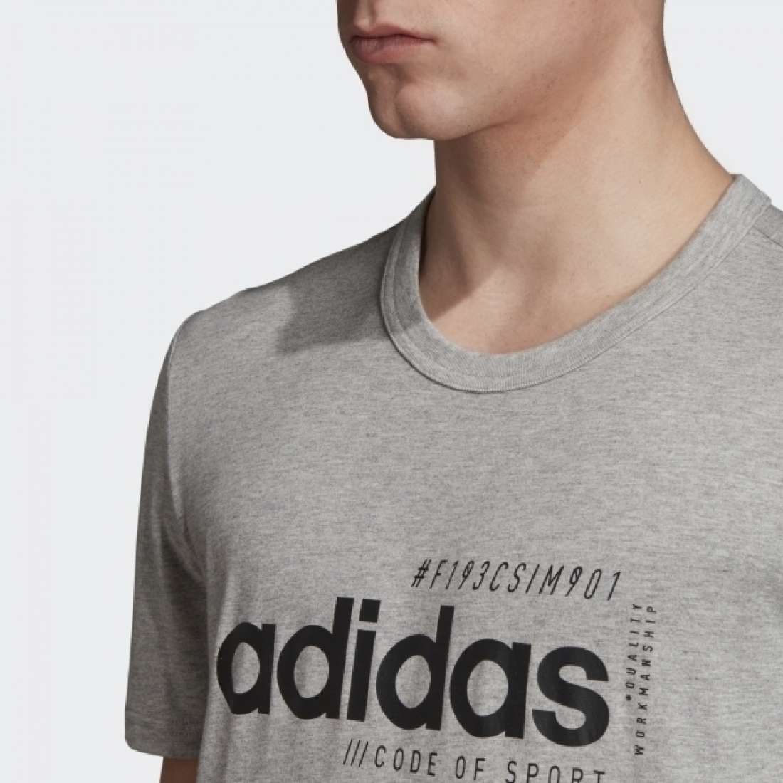 TSHIRT ADIDAS BRILLANT BASICS GREY