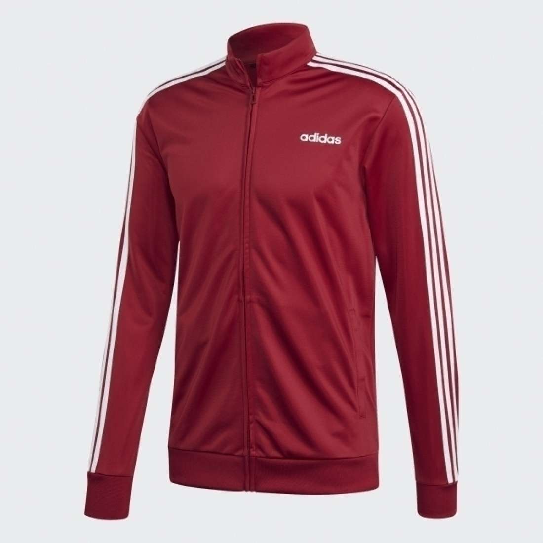 T-SHIRT ADIDAS ESSENTIALS 3 STRIPES MAROON ATIVO