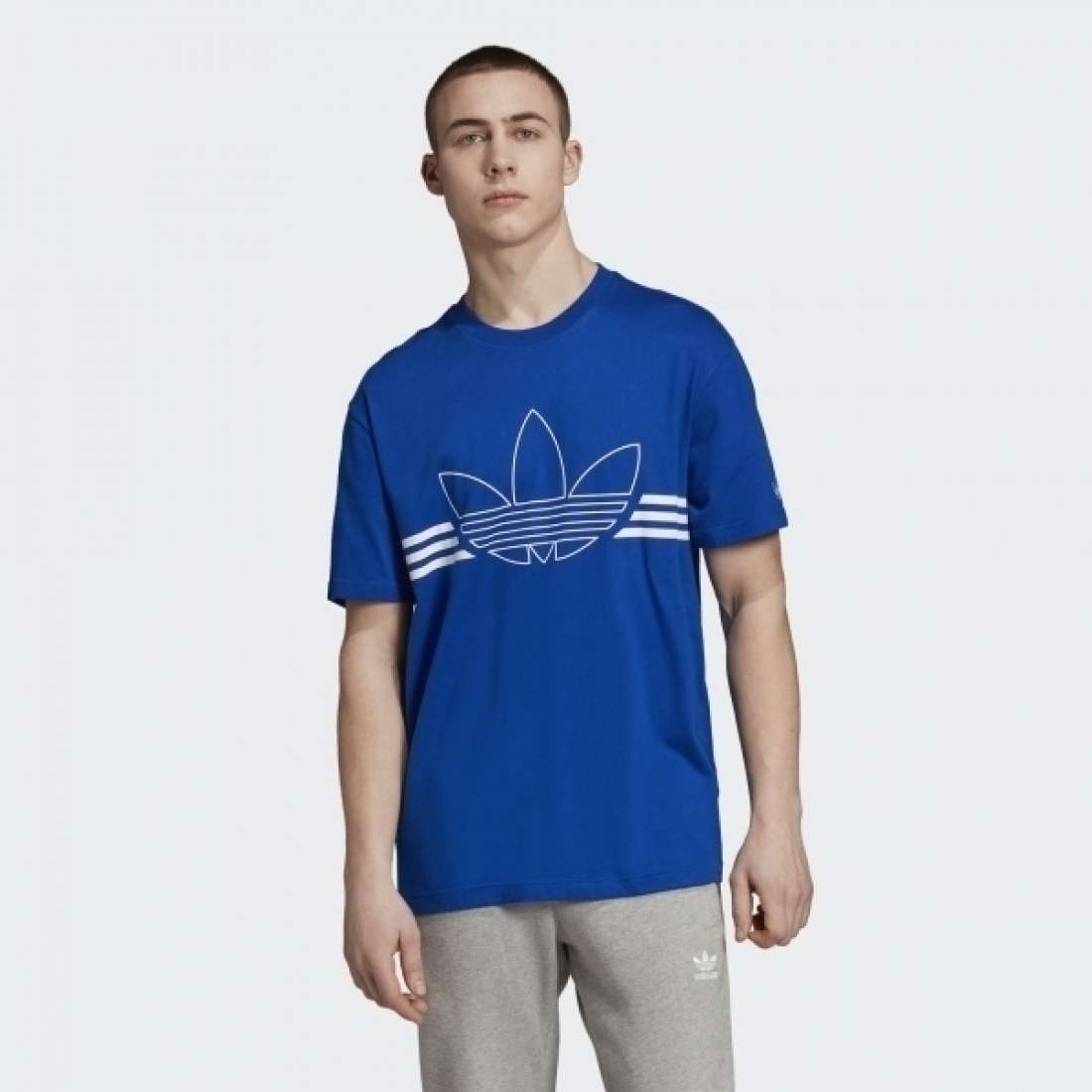 TSHIRT ADIDAS OUTLINE ROYAL