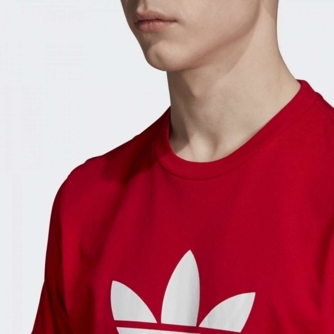 TSHIRT ADIDAS TREFOIL RED