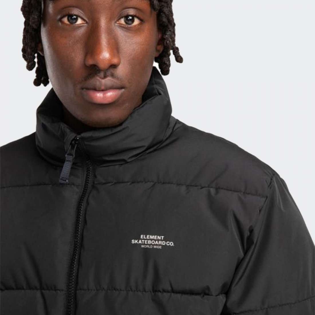 BLUSÃO ELEMENT CLASSIC PUFFA FLINT BLACK