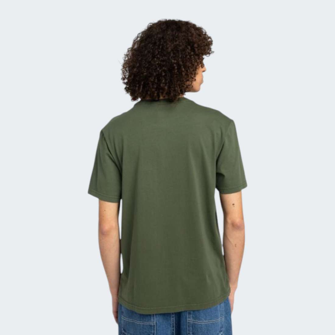 TSHIRT ELEMENT BASIC POCKET PIGMENT RIFLE GREEN