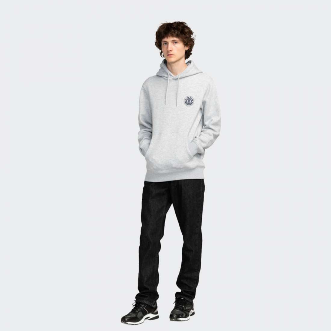 HOODIE ELEMENT SEAL BP MID GREY HEATHER