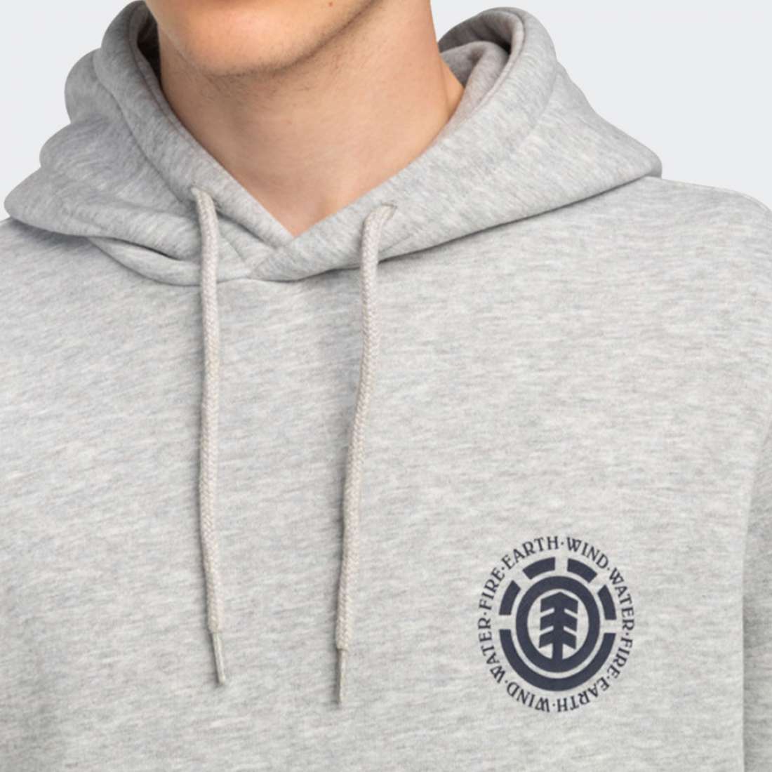 HOODIE ELEMENT SEAL BP MID GREY HEATHER