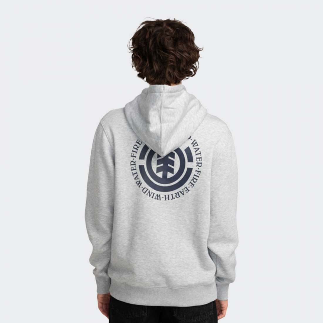 HOODIE ELEMENT SEAL BP MID GREY HEATHER