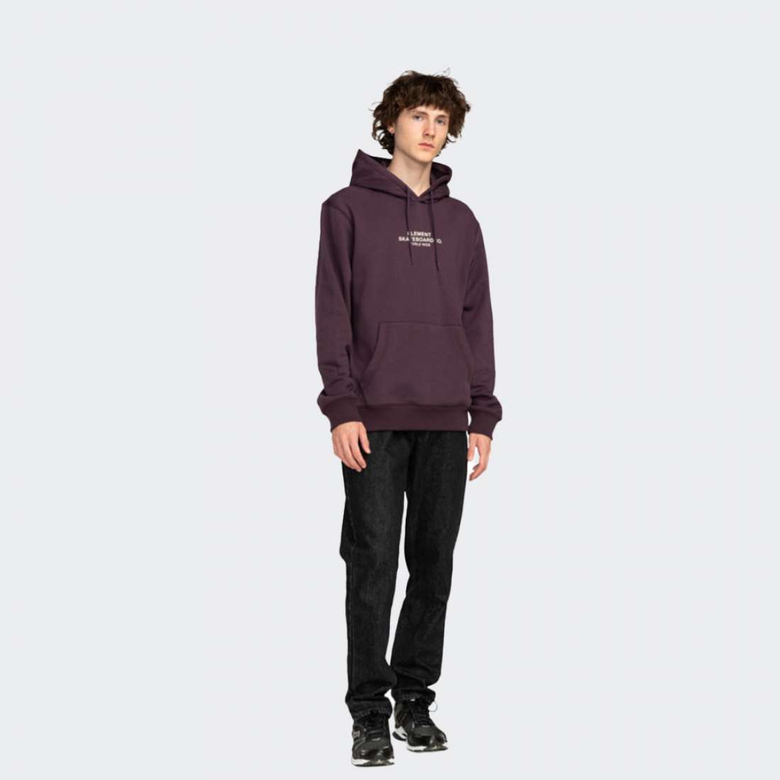 HOODIE ELEMENT SKATEBOARD PLUM PERFECT