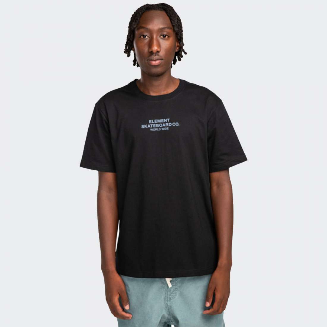 TSHIRT ELEMENT SKATEBOARD FLINT BLACK