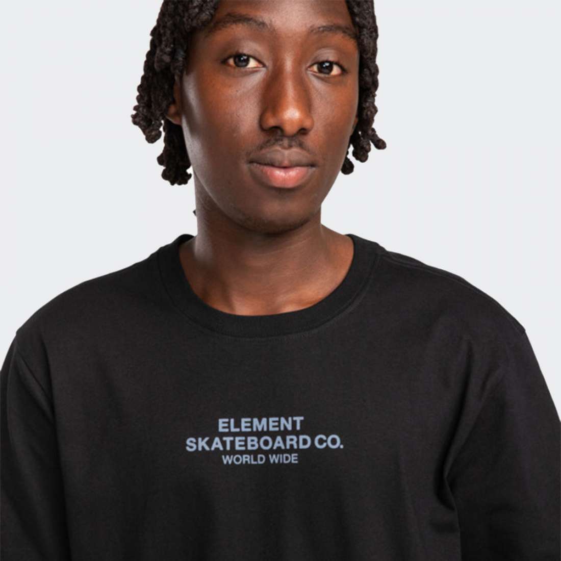 TSHIRT ELEMENT SKATEBOARD FLINT BLACK