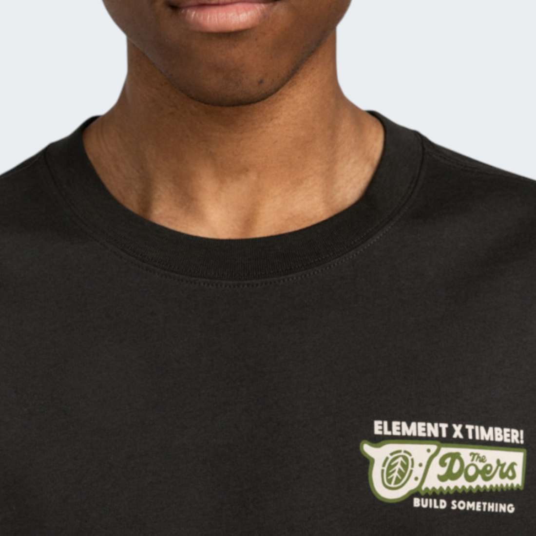 TSHIRT ELEMENT TIMBER OFF BLACK