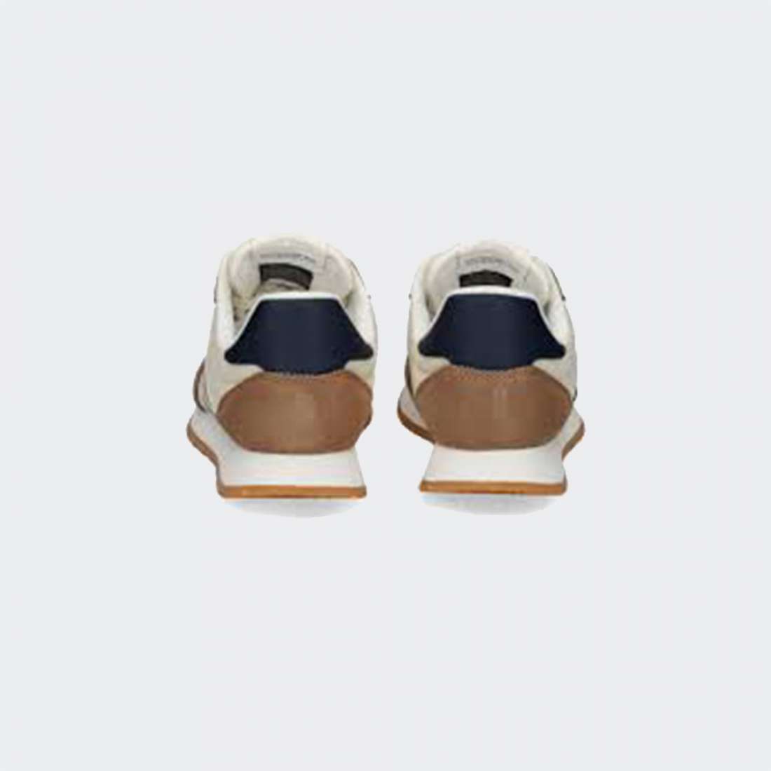 TOMMY HILFIGER LACE UP RUNNER LIGHT SEPIA BROWN