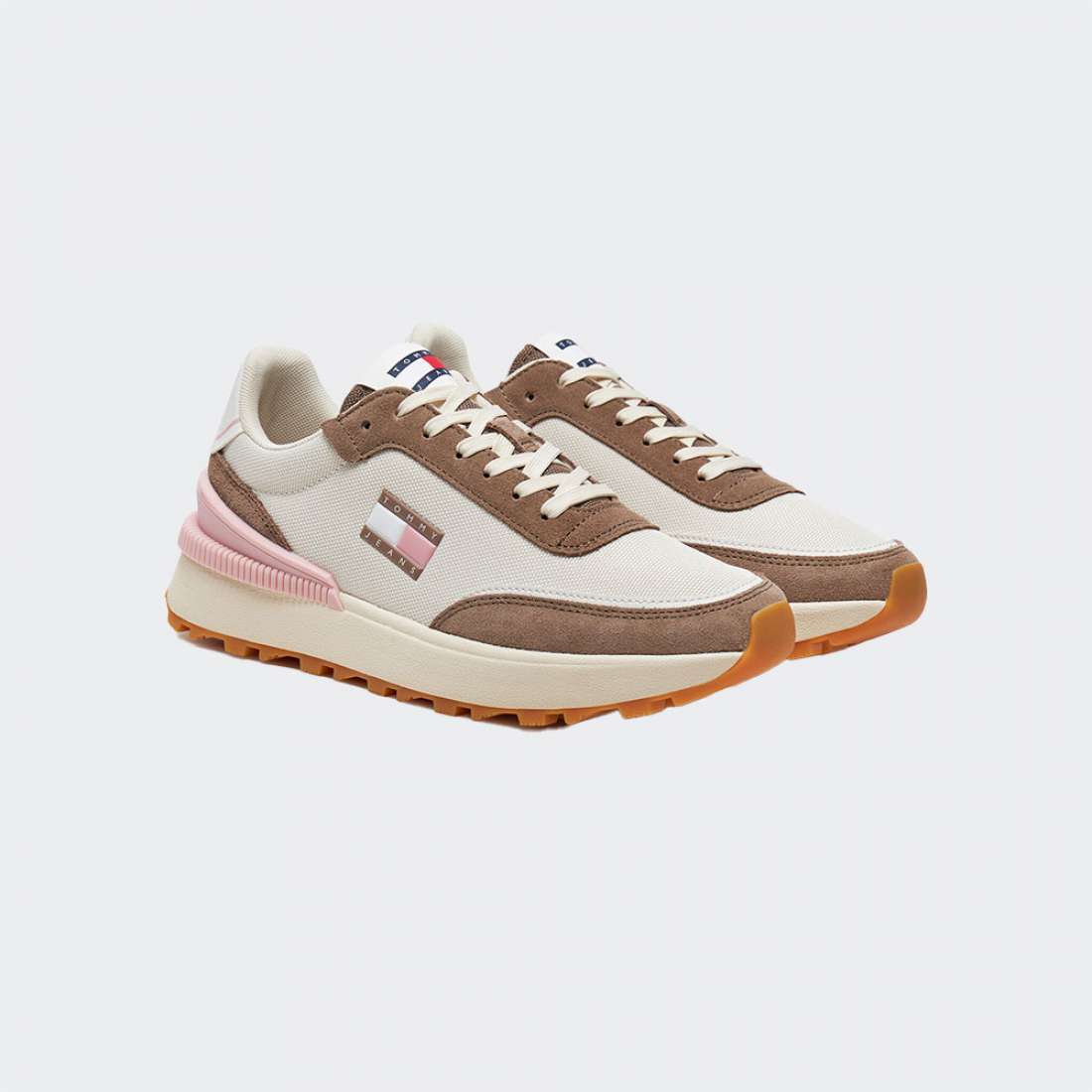 TOMMY HILFIGER TJW TECH RUNN DUSTY TAUPE