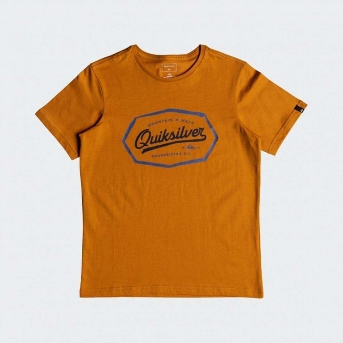 TSHIRT QUIKSILVER LIVEDGESSYTH MUSTARD