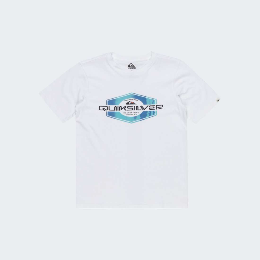 TSHIRT QUIKSILVER LOCKED WHITE