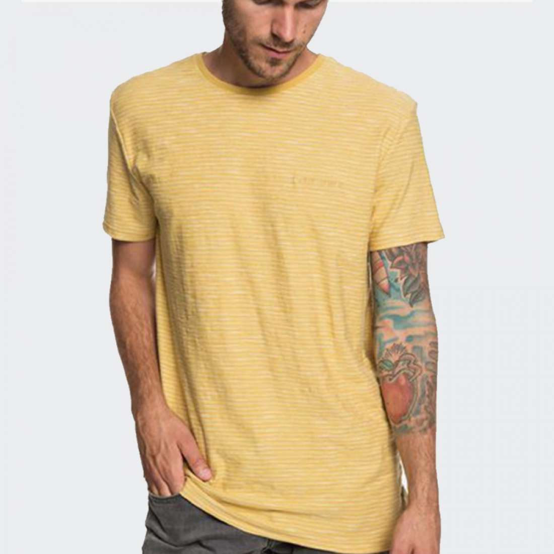 TSHIRT QUIKSILVER KENTIN YELLOW