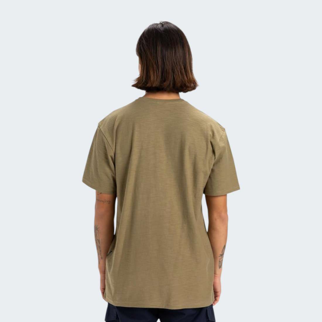 TSHIRT QUIKSILVER SLUB ROUNDNECK ALOE