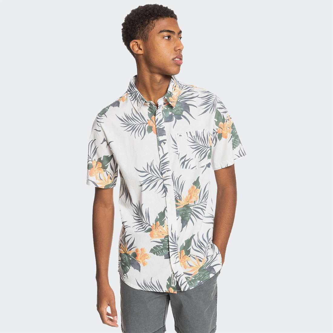 CAMISA QUIKSILVER PARADISE WHITE