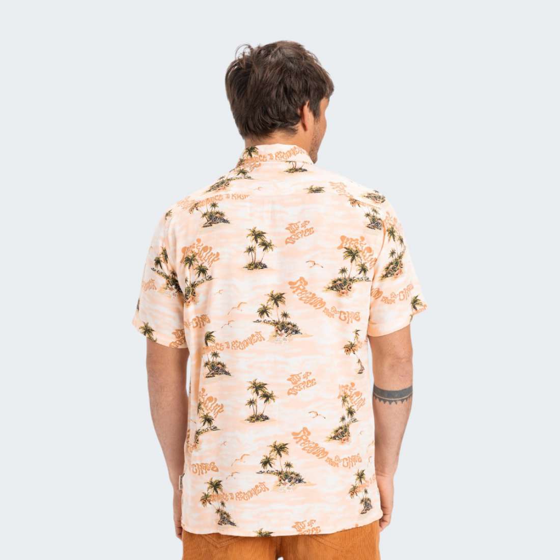 CAMISA QUIKSILVER SAFE PARADISE PEACH PARFAIT NATURAMA