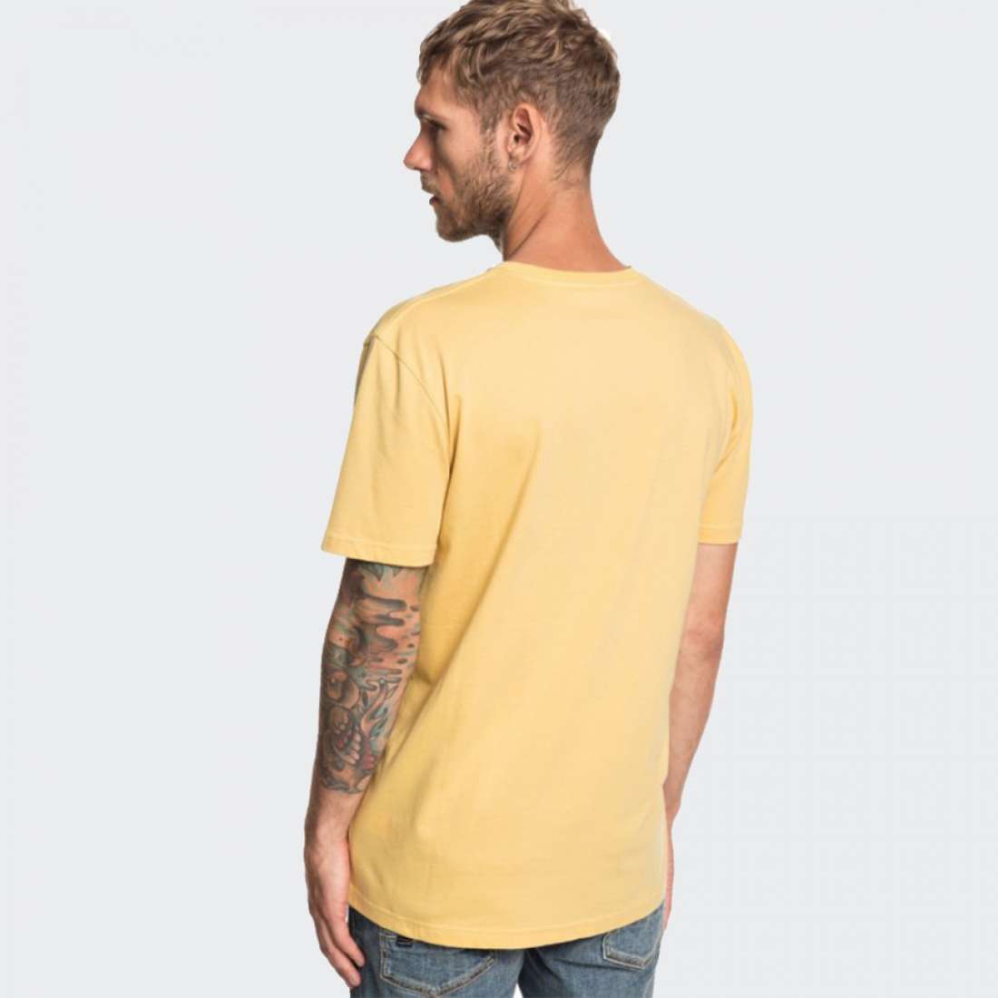 TSHIRT QUIKSILVER DROP IN DROP OUT YELLOW