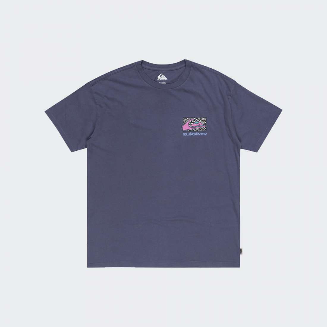 TSHIRT QUIKSILVER SPIN CROWN BLUE