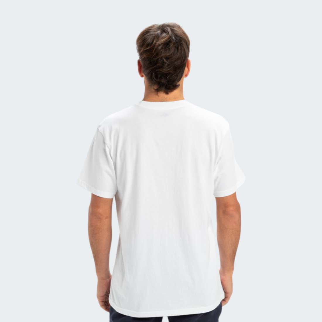 TSHIRT QUIKSILVER GRADIENT BOX WHITE