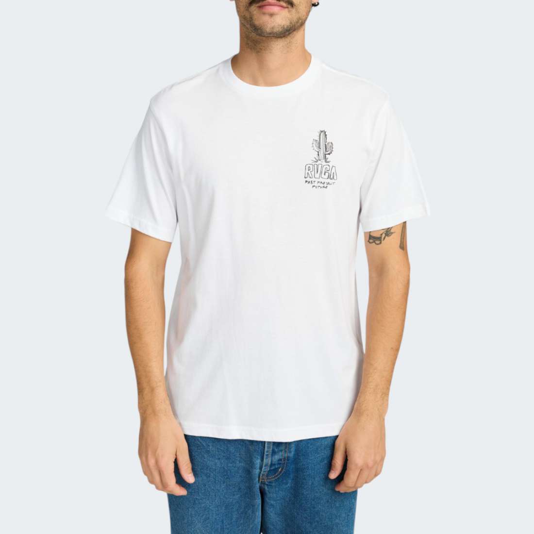 TSHIRT RVCA DETH VALLEY WHITE