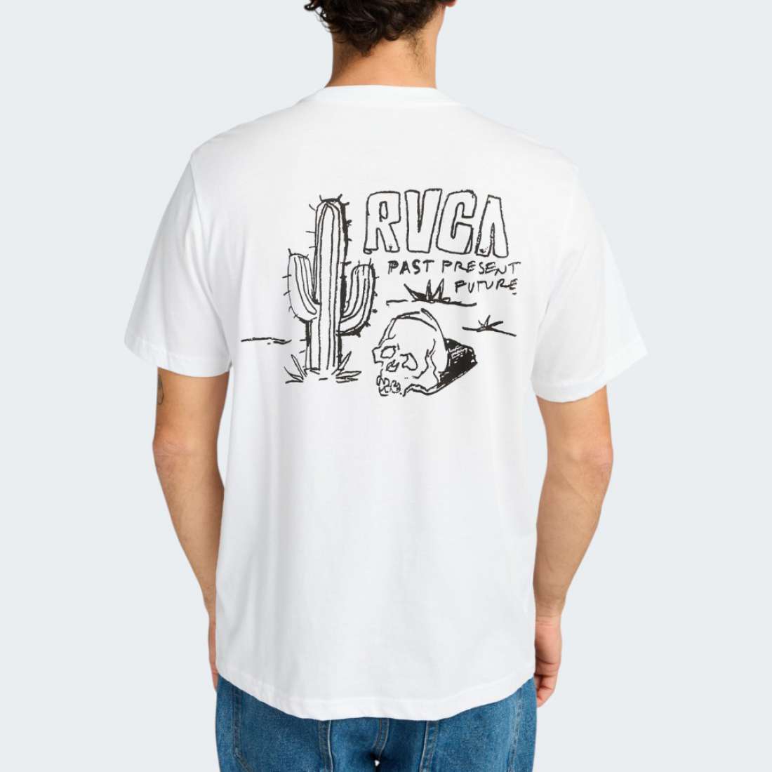 TSHIRT RVCA DETH VALLEY WHITE