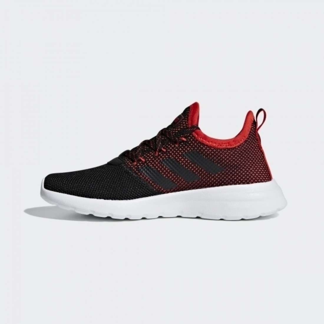 ADIDAS LITE RACER REBORN K CORE BLACK / ACTIVE RED