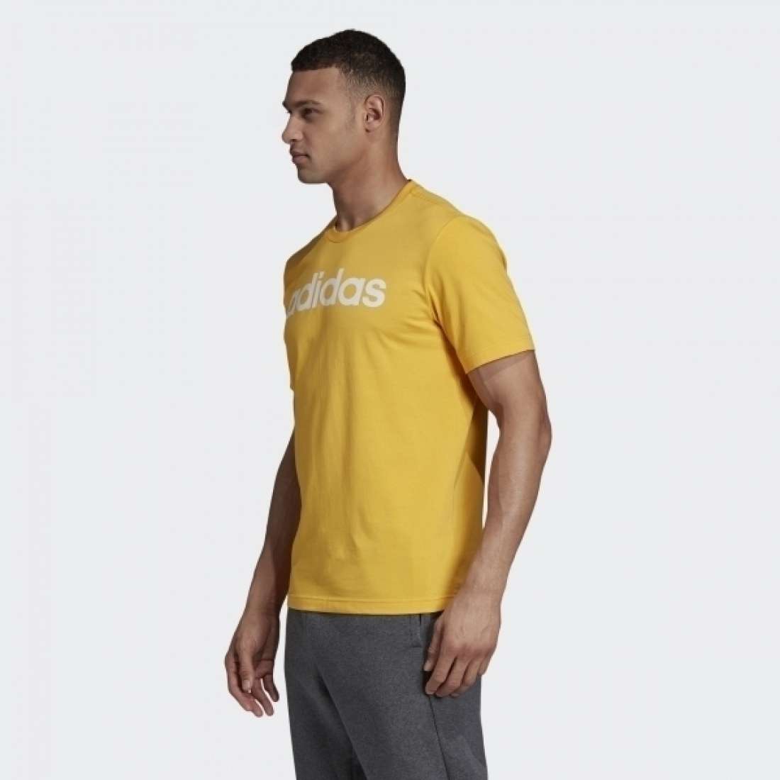 TSHIRT ADIDAS ESSENTIALS LINEAR LOGO YELLOW