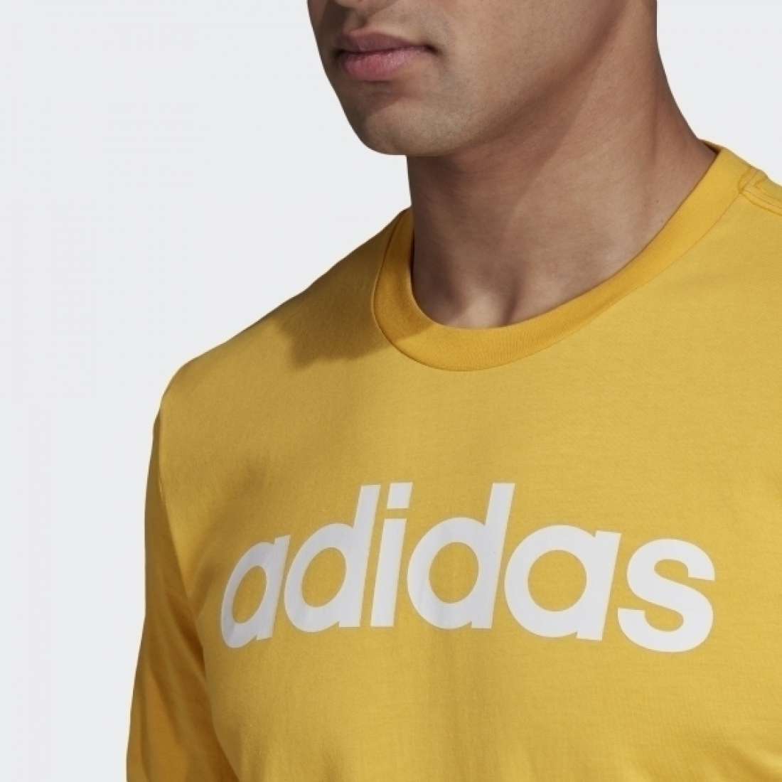 TSHIRT ADIDAS ESSENTIALS LINEAR LOGO YELLOW