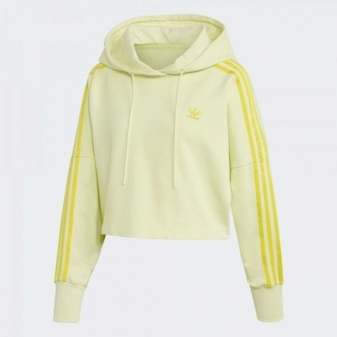 HOODIE ADIDAS CROPPED ICE YELLOW