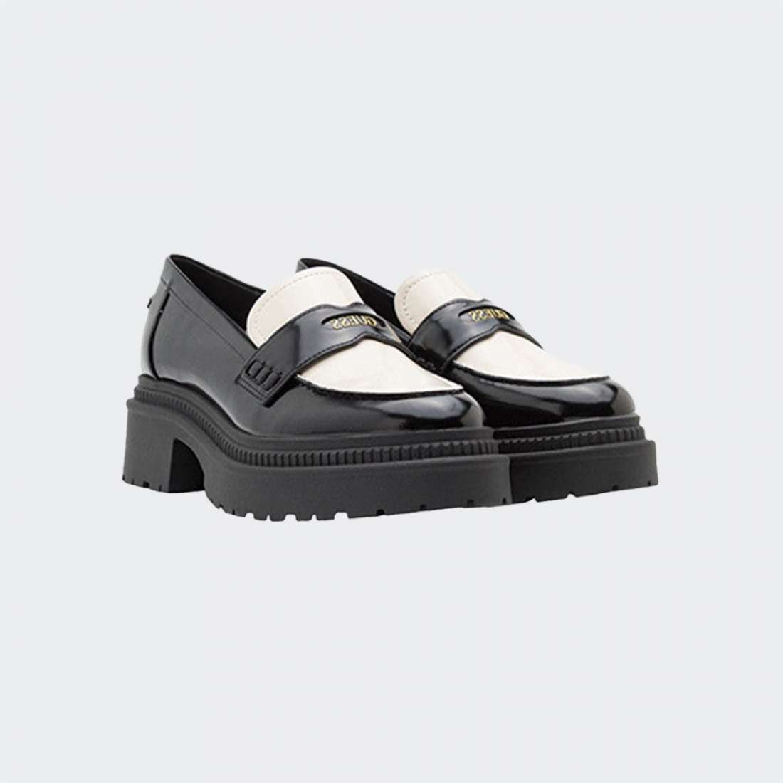 SAPATOS GUESS FINDA2 BLACK IVORY