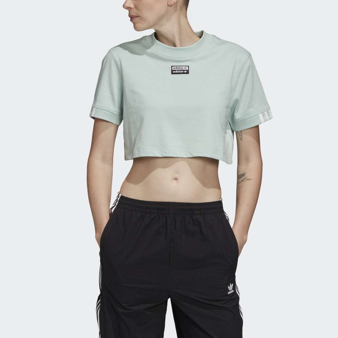 T-SHIRT ADIDAS CROPPED MATVER