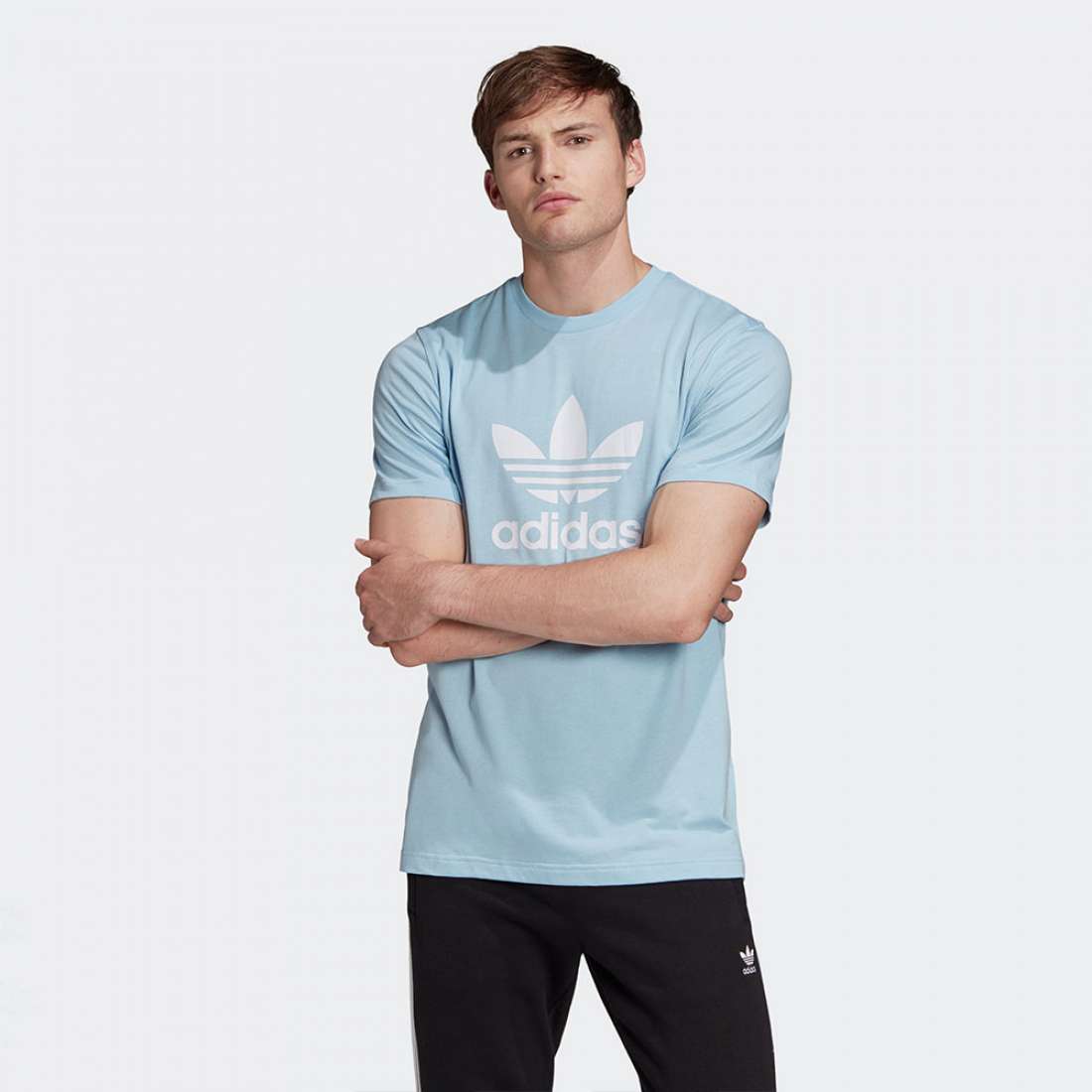 TSHIRT ADIDAS TREFOIL CLEAR SKY