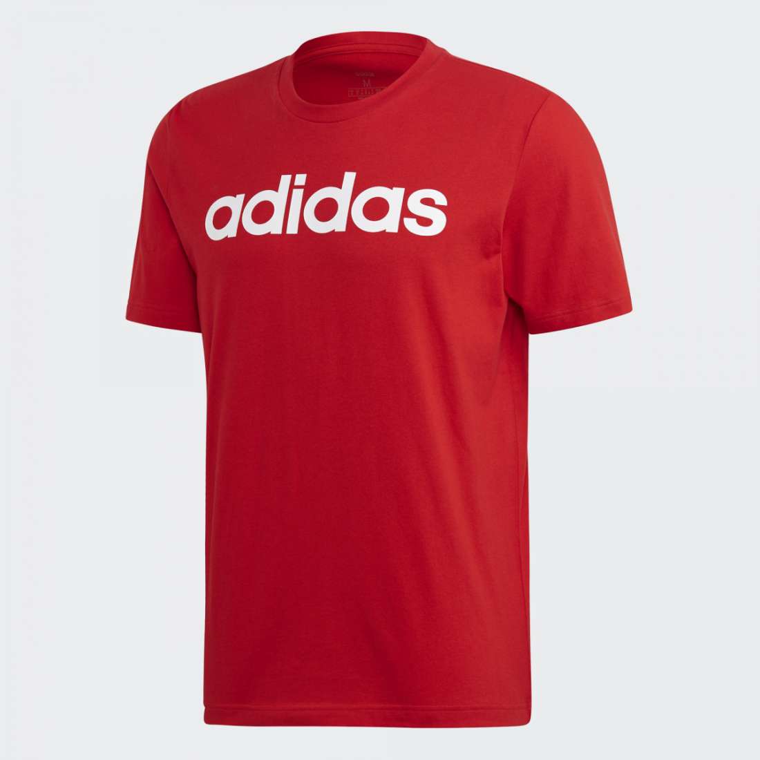 TSHIRT ADIDAS ESSENCIALS LINEAR LOGO  RED/WHITE