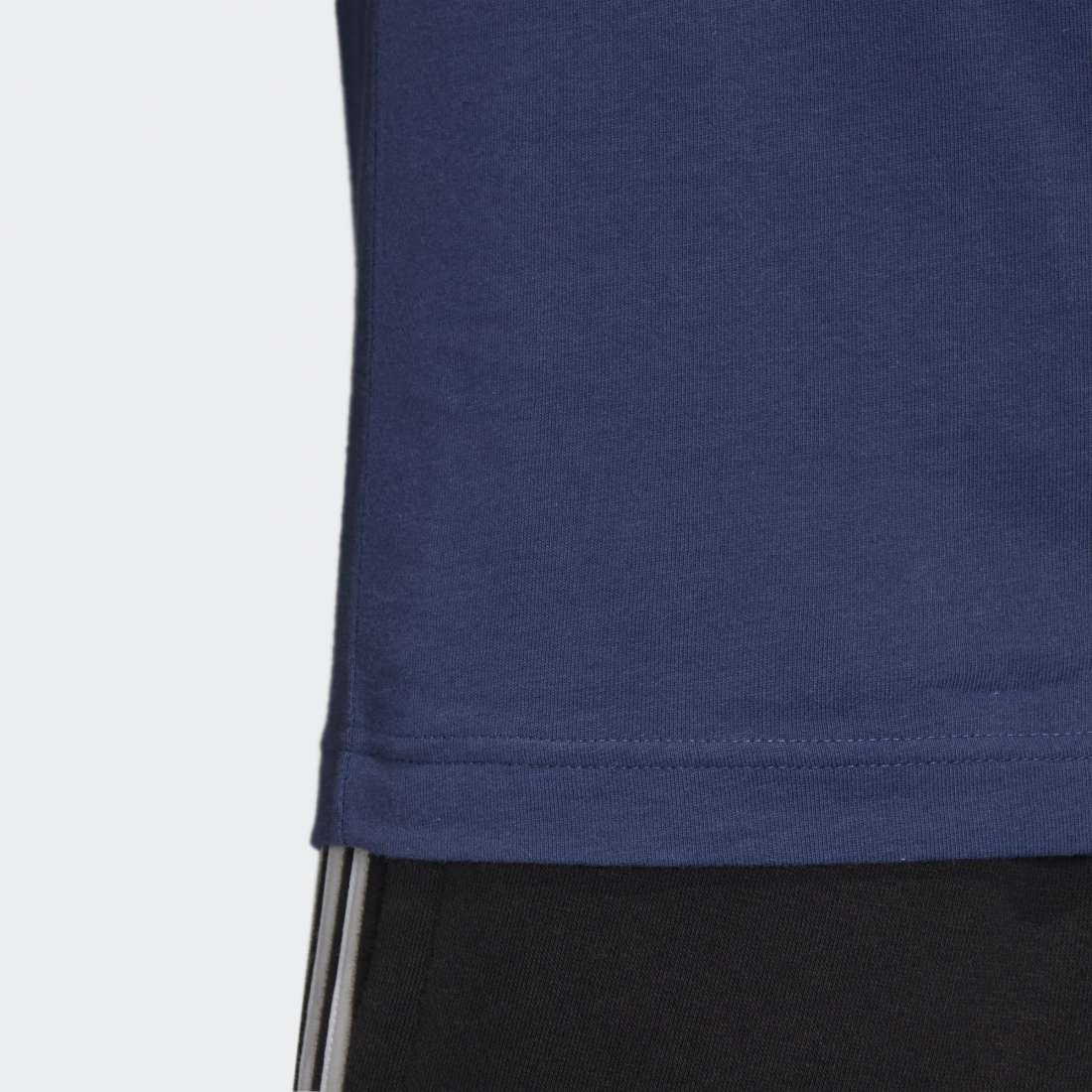 TSHIRT ADIDAS ESSENTIALS LINEAR TECH INDIGO / WHITE