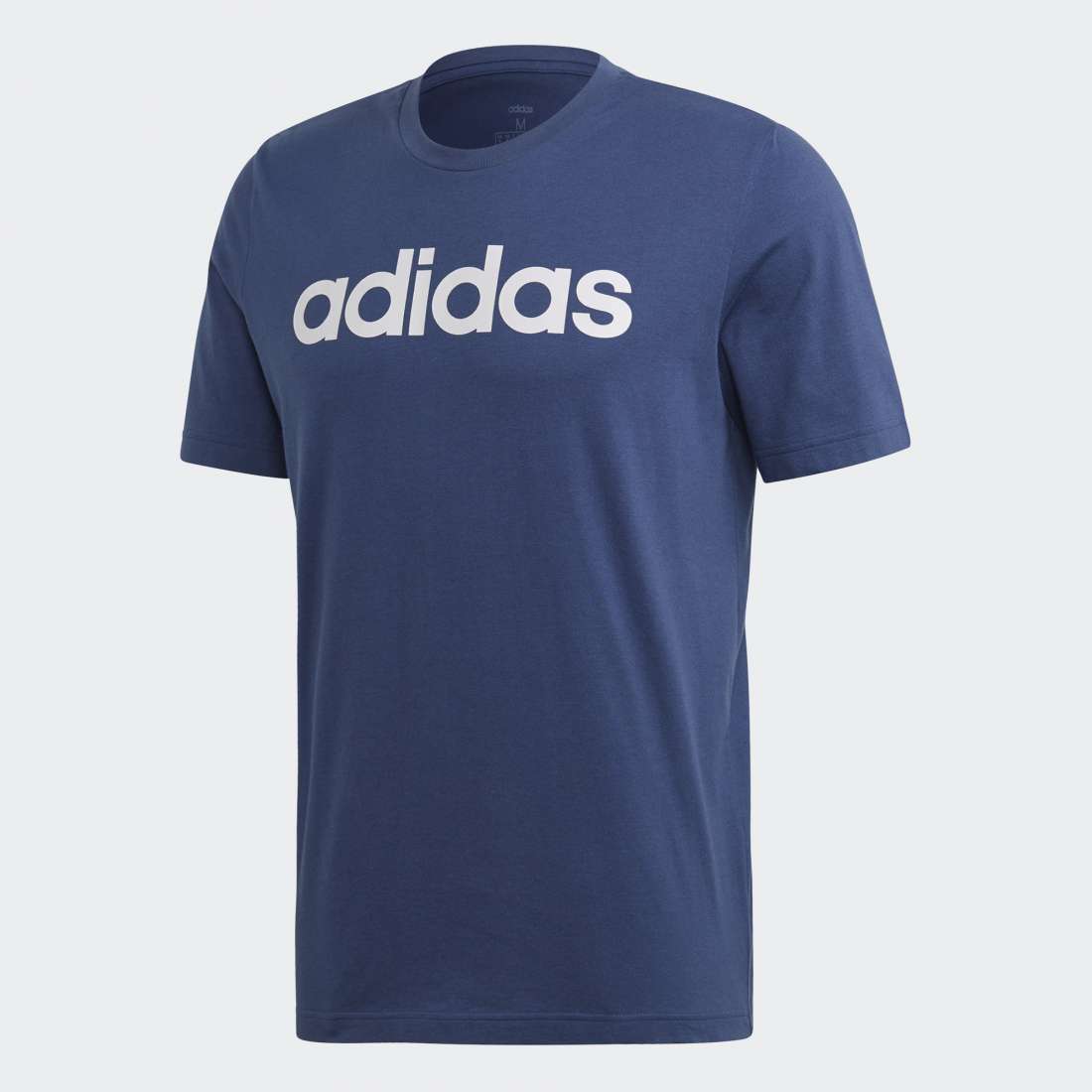 TSHIRT ADIDAS ESSENTIALS LINEAR TECH INDIGO / WHITE