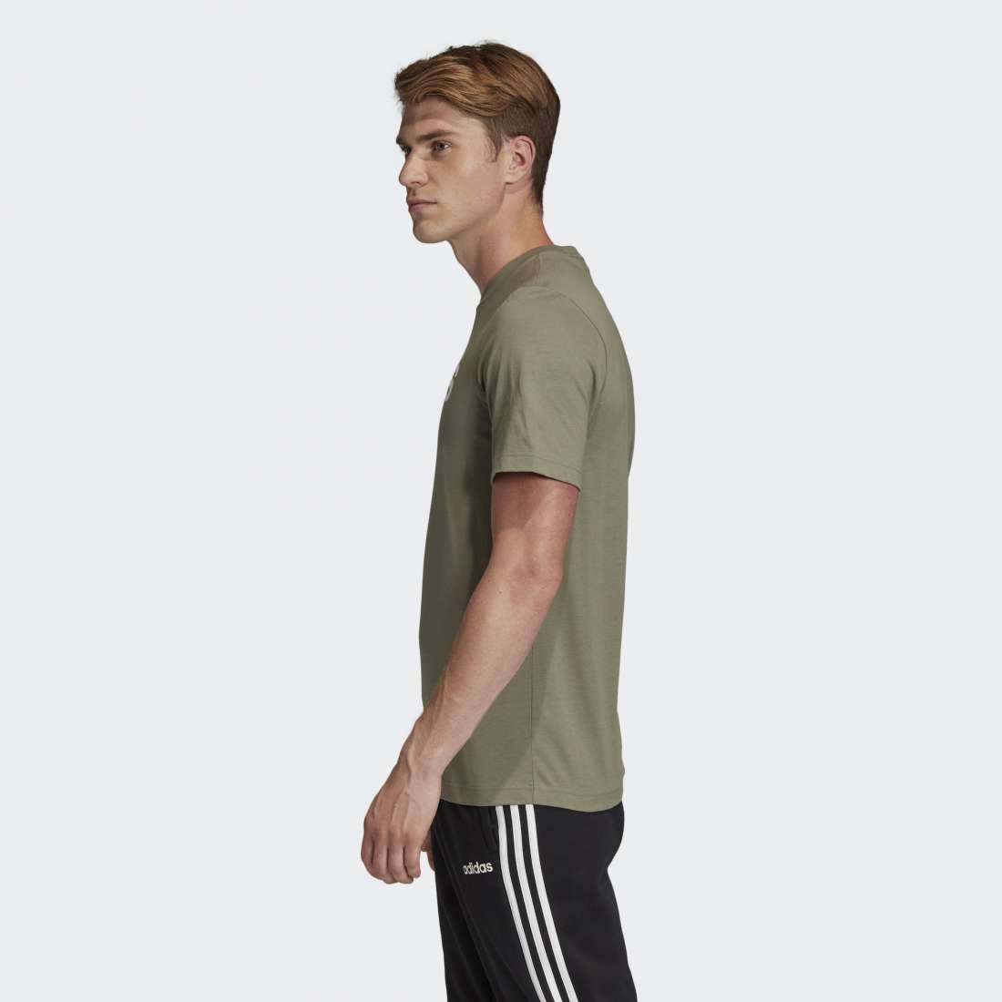 TSHIRT ADIDAS ESSENTIALS LINEAR LEGACY GREEN / WHITE