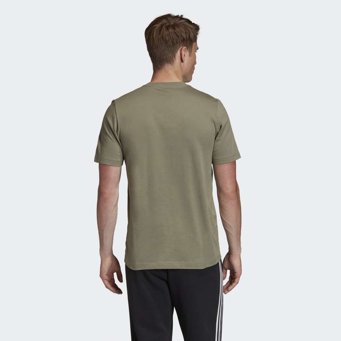 TSHIRT ADIDAS ESSENTIALS LINEAR LEGACY GREEN / WHITE