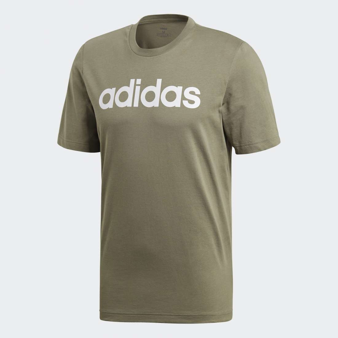 TSHIRT ADIDAS ESSENTIALS LINEAR LEGACY GREEN / WHITE