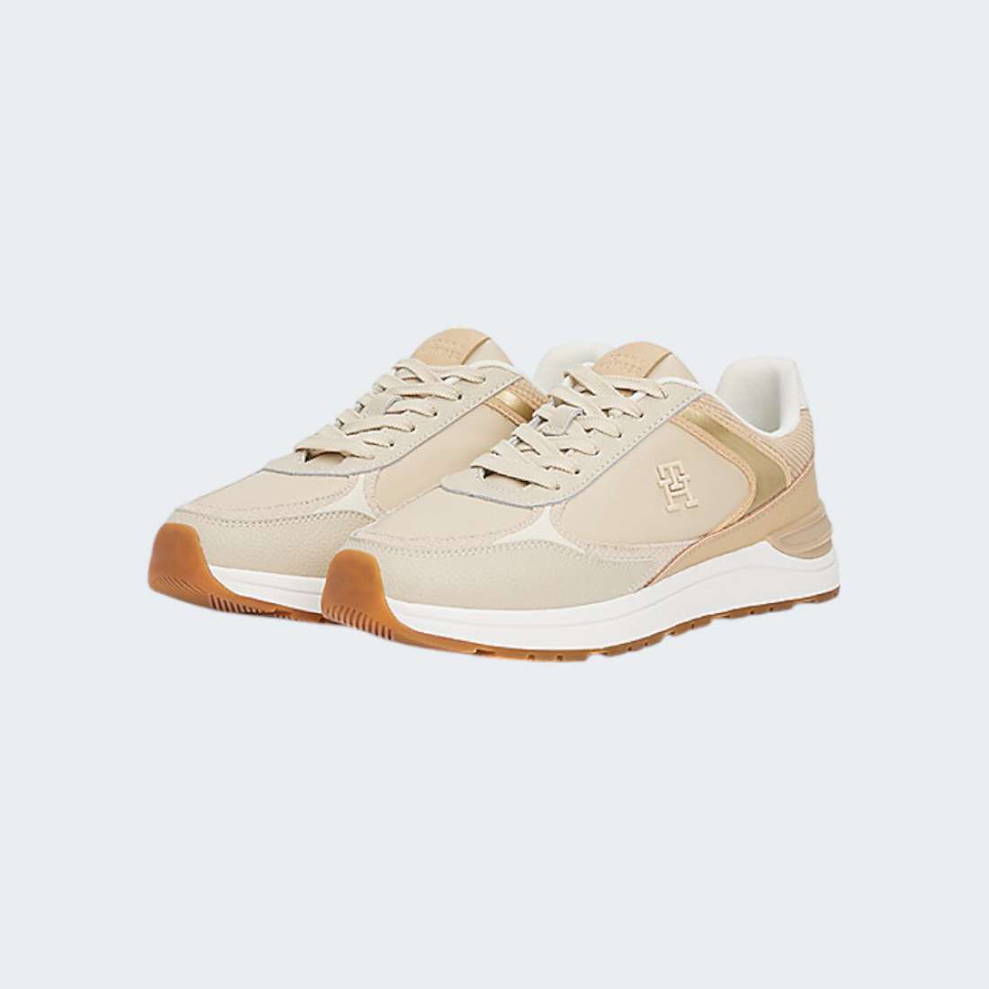 TOMMY HILFIGER RUNNER CLASSIC BEIGE/CLAYED PEBB