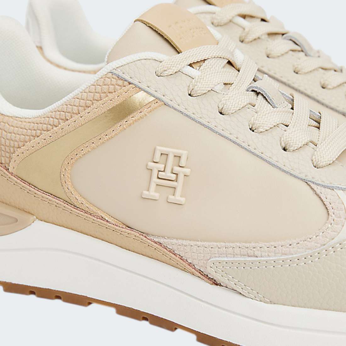 TOMMY HILFIGER RUNNER CLASSIC BEIGE/CLAYED PEBB