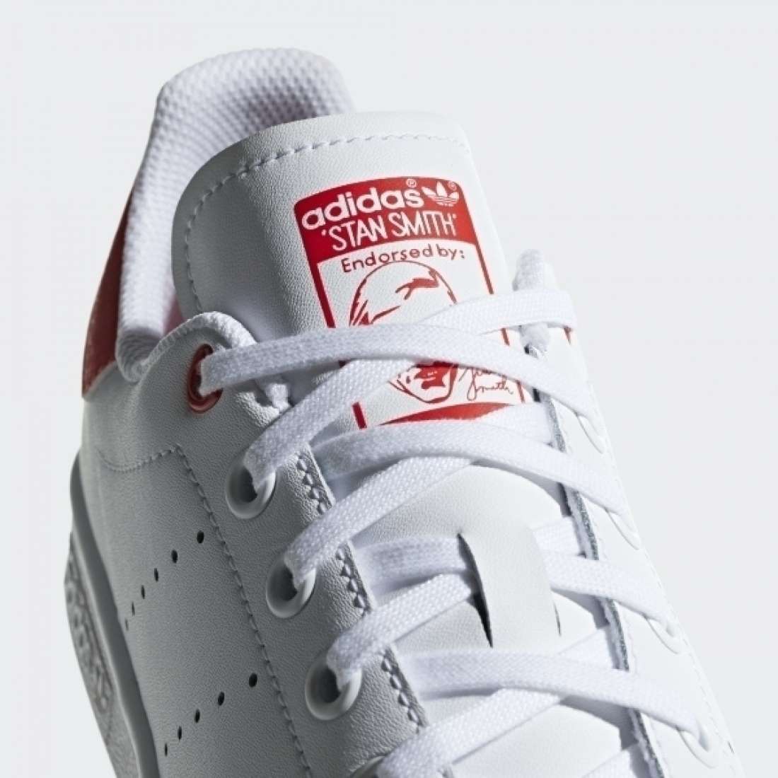 ADIDAS STAN SMITH J RED