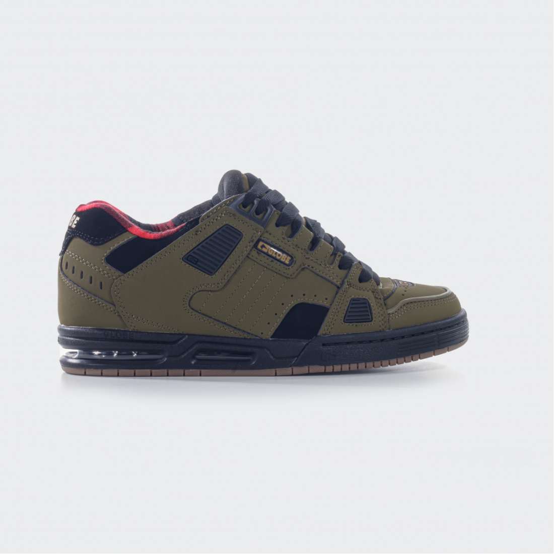 GLOBE SABRE OLIVE/BLACK/PLAID