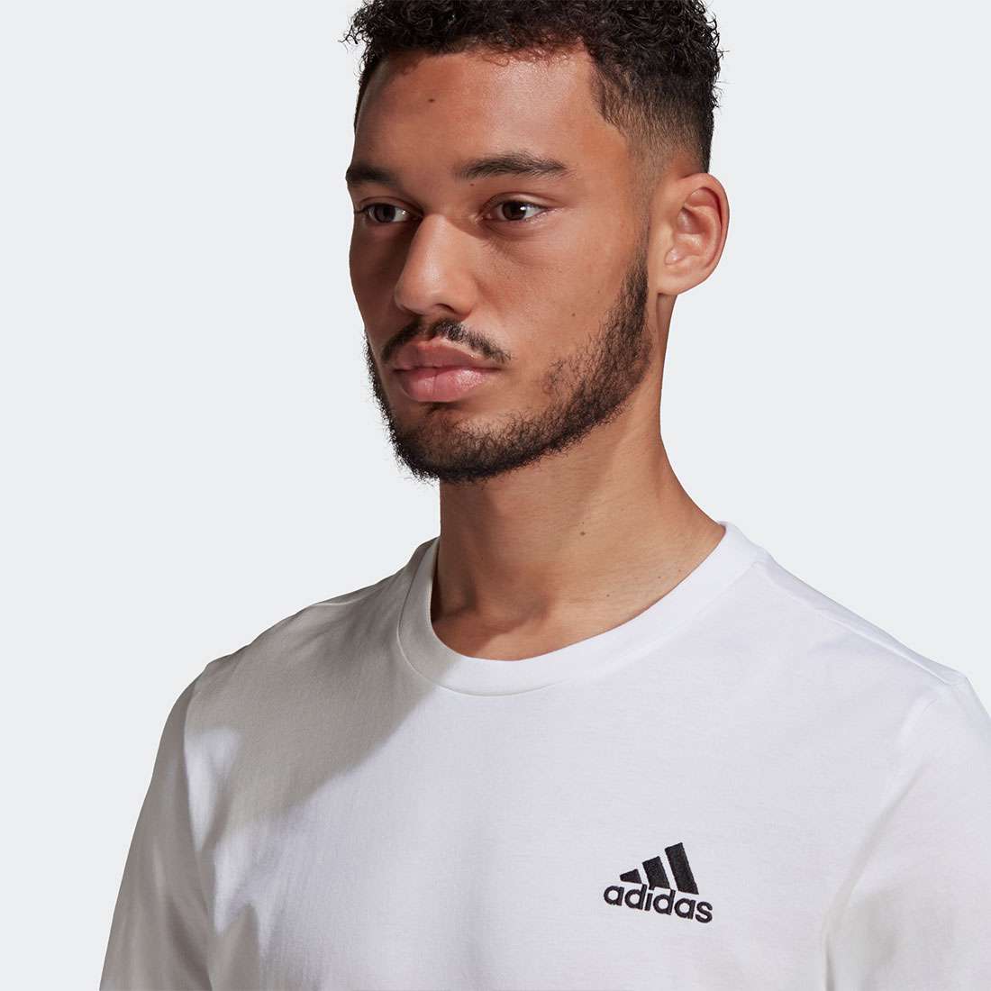 T-SHIRT ADIDAS ESSENTIALS WHITE/BLACK