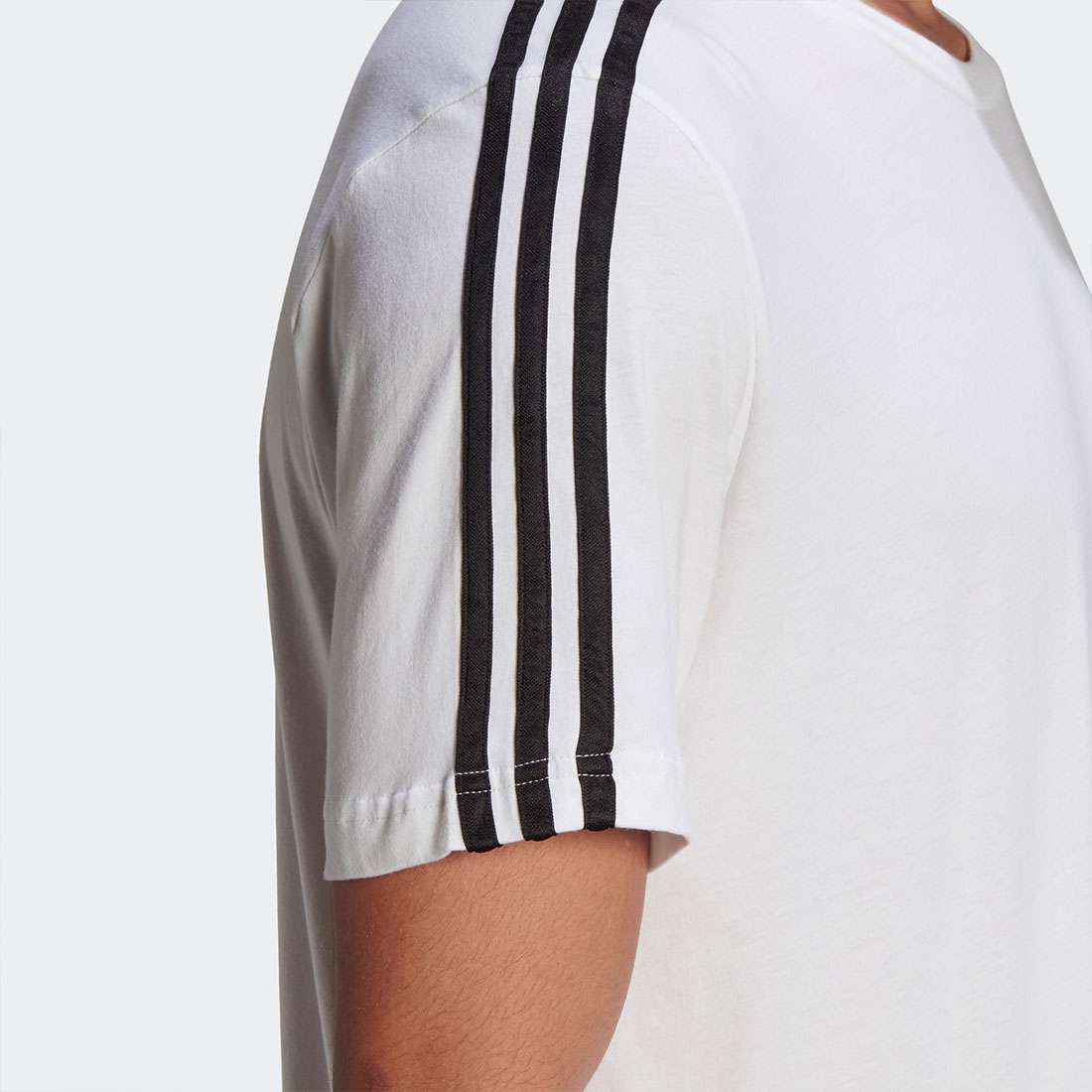 T-SHIRT ADIDAS 3-STRIPES ESSENTIALS WHITE/BLACK